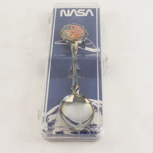 NASA Kennedy Space Center Silver-Plated Souvenir Spoon 