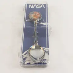 NASA Kennedy Space Center Silver-Plated Souvenir Spoon 