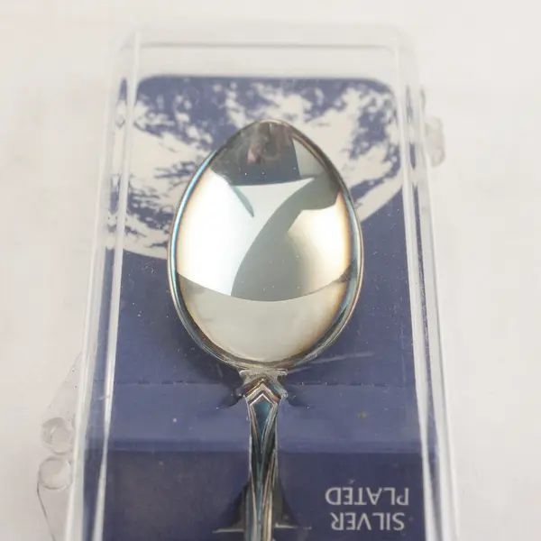 NASA Kennedy Space Center Silver-Plated Souvenir Spoon 