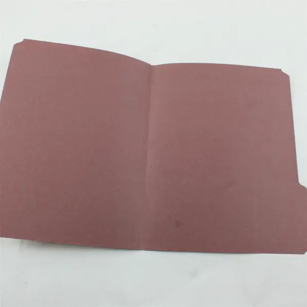 Set of 25 Purple Letter Size File Folders Office Supplies