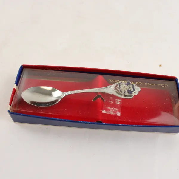 Lincoln 10,000 Silver Dollar Montana Vintage Souvenir Spoon Collectible