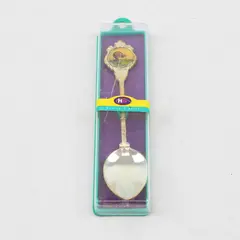 Hansen & Berry Wizealan Silver-Plated Kiwi Bird Souvenir Spoon NZ