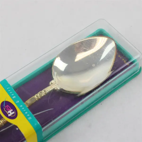 Hansen & Berry Wizealan Silver-Plated Kiwi Bird Souvenir Spoon NZ