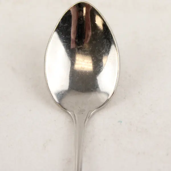 Lot of 2 Silver-Plate Souvenir Demi-Tasse Spoons Oregon State 1859