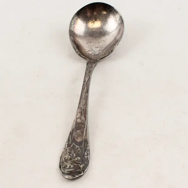 Vintage Community Plate Triple Plus Ornate Silverplate Spoon 6"