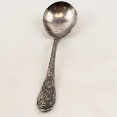 Vintage Community Plate Triple Plus Ornate Silverplate Spoon 6"