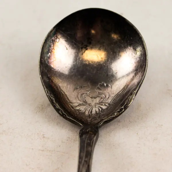 Vintage Community Plate Triple Plus Ornate Silverplate Spoon 6"