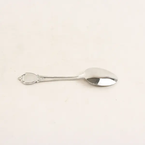 Vintage Souvenir Spoon Iowa Wild Rose - Idaho Famous Potatoes (Flaw)