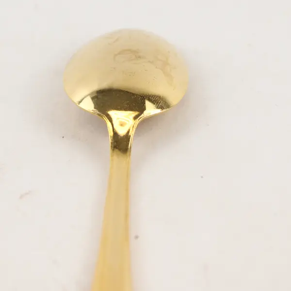 Lot of 2 Oregon Souvenir Spoons Depoe Bay Orca & Enamel Gold-Tone