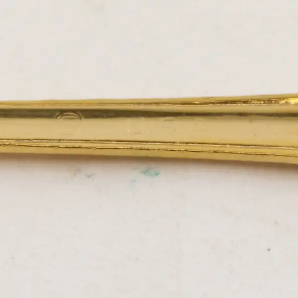 Lot of 2 Oregon Souvenir Spoons Depoe Bay Orca & Enamel Gold-Tone