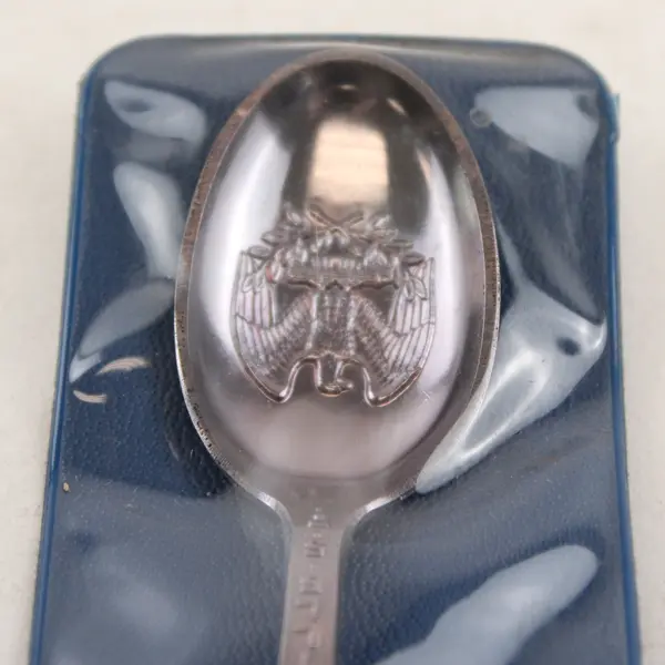Mt Rushmore Silver-Plate Souvenir Spoon Black Hills SD Collectible