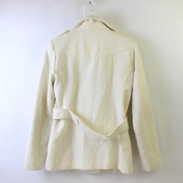 HYDRAULIC Cream Colored Pea Coat Women's XS