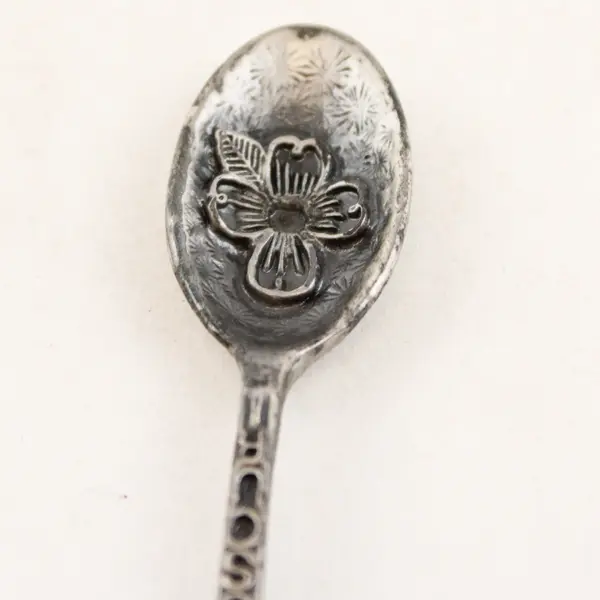 Vintage Missouri Pewter Souvenir Spoon, Collectible Travel Memorabilia