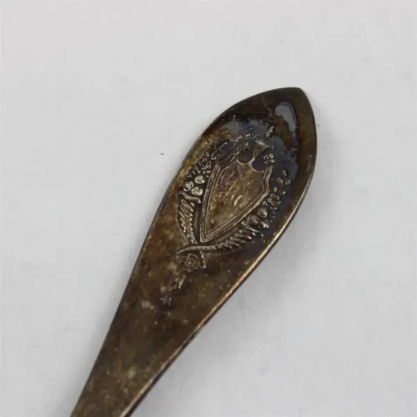 Vintage Sterling Silver .925 Souvenir Spoon H Monogram Philathea 5in