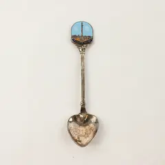 Vintage EPNS Trafalgar Square Souvenir Spoon Collectible 4in