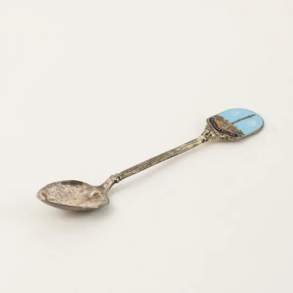 Vintage EPNS Trafalgar Square Souvenir Spoon Collectible 4in