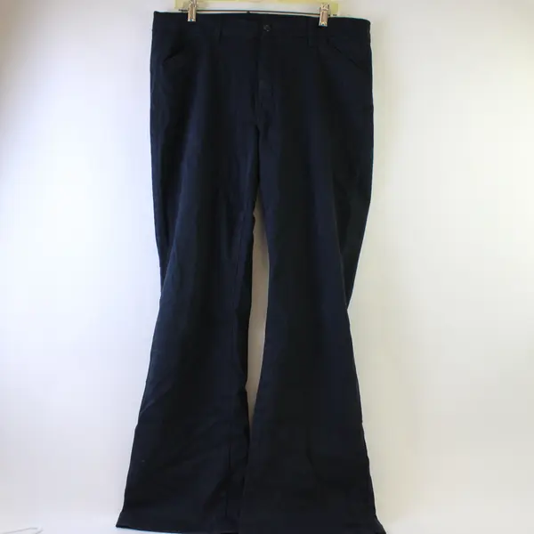 American Eagle Navy Blue High-Rise Kick Boot Pants Women's Size 14