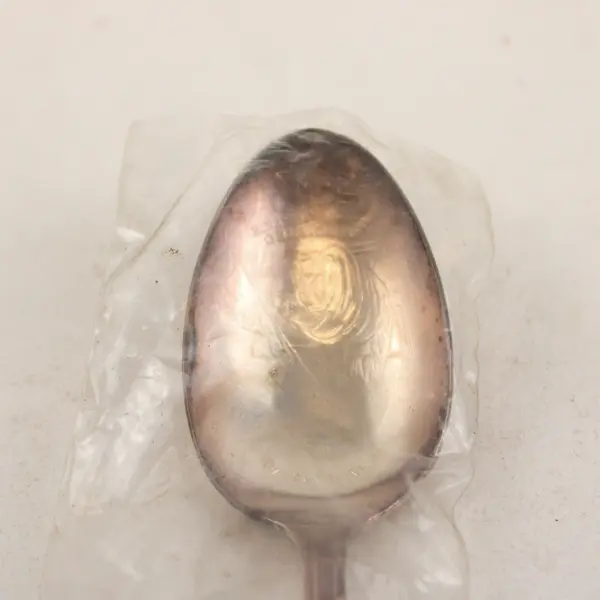 Vintage Silverplate Wm Rogers 6" Spoon John Adams John Marshall Chief Justice