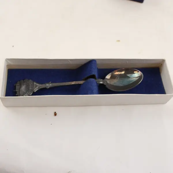 Vintage Chateau Lake Louise Souvenir Spoon Canada Collectible
