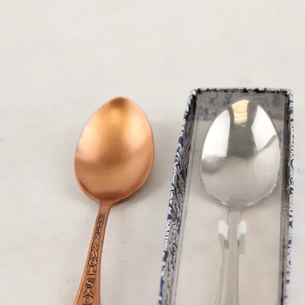Lot of 2 Nebraska Souvenir Spoons Boys Town Buffalo Bill North Platte