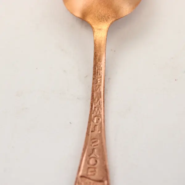 Lot of 2 Nebraska Souvenir Spoons Boys Town Buffalo Bill North Platte
