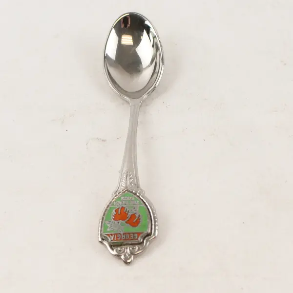 Vintage Georgia The Peach State Souvenir Spoon Collectible