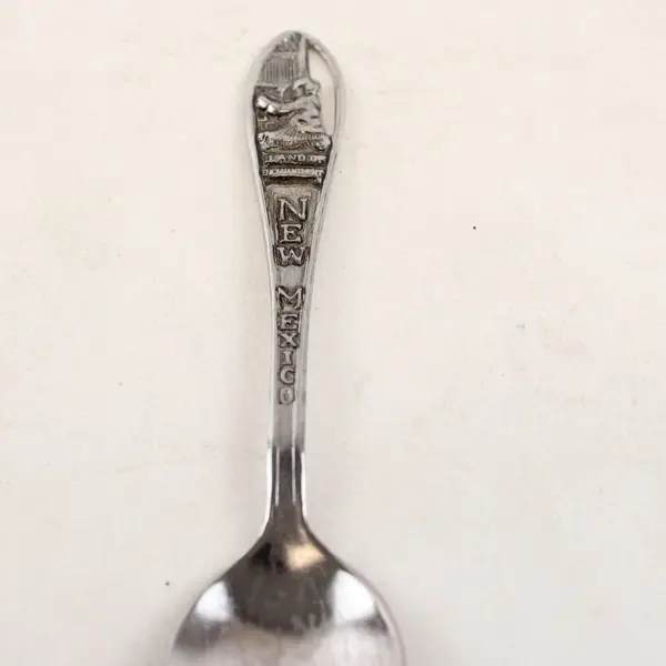 Vintage New Mexico Souvenir Spoon 'Land of Enchantment' Collectible