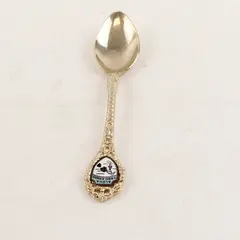 Vintage "Aloha from Hawaii" Enamel Collector Spoon Surfer Souvenir