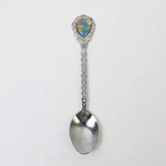 Souvenir Spoon Peggy's Cove Nova Scotia Enamel Handle Collectible