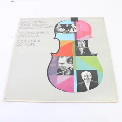 Four Vivaldi Concerti for Two Violins and Orchestra 12" Vinyl Record
