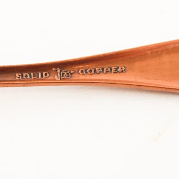 Lot of 2 Utah Souvenir Spoons Industry 1850 Collectible 4in