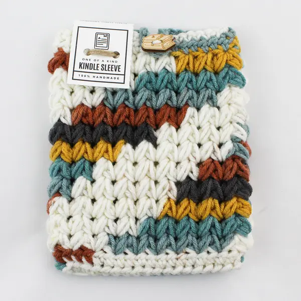 One Of A Kind Handmade Knit Kindle Sleeve