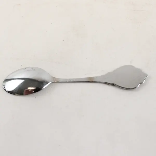 Vintage California Souvenir Spoon with Enamel Bear Handle - 3in