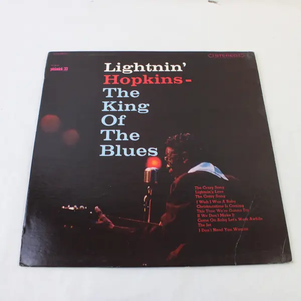 Lightnin' Hopkins - The King Of The Blues - 12" Vinyl Record