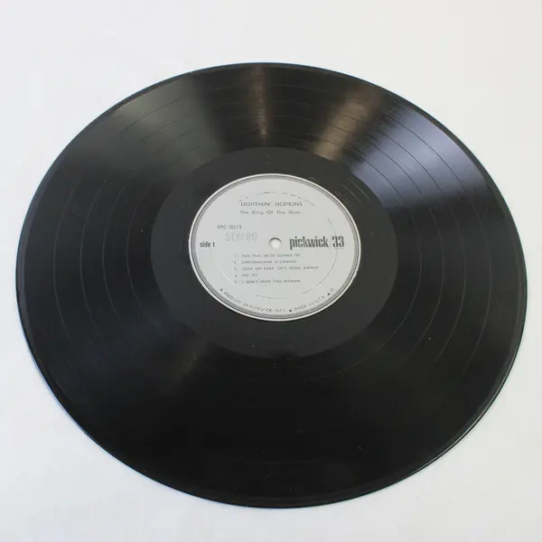 Lightnin' Hopkins - The King Of The Blues - 12" Vinyl Record