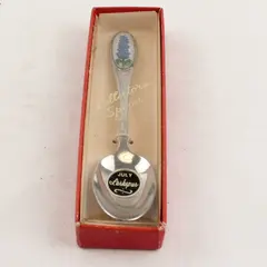 Larkspur Souvenir Spoon Vintage-Style Collectible