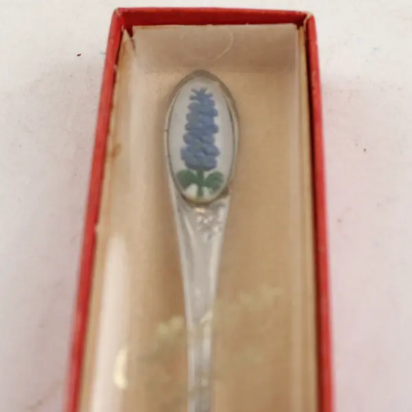 Larkspur Souvenir Spoon Vintage-Style Collectible