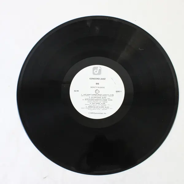 Monty Budwig: Dig 12" Vinyl Record 1979
