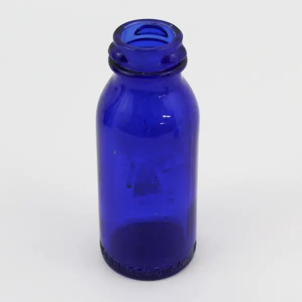 Lot of 4 Vintage Cobalt Blue Bottles