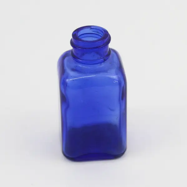 Lot of 4 Vintage Cobalt Blue Bottles