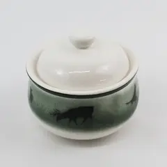 Thomas Norby Big Sky Lodge Homestead Sugar Bowl and Lid 
