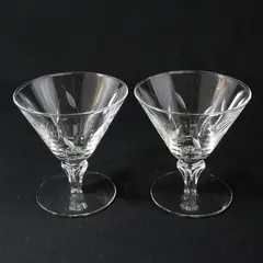 Set Of 2 Vintage Libbey Simplicity Champagne Glasses 4.25"