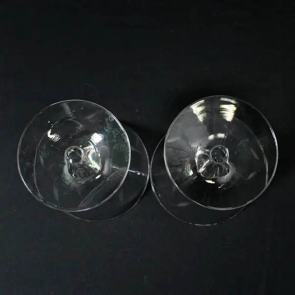 Set Of 2 Vintage Libbey Simplicity Champagne Glasses 4.25"