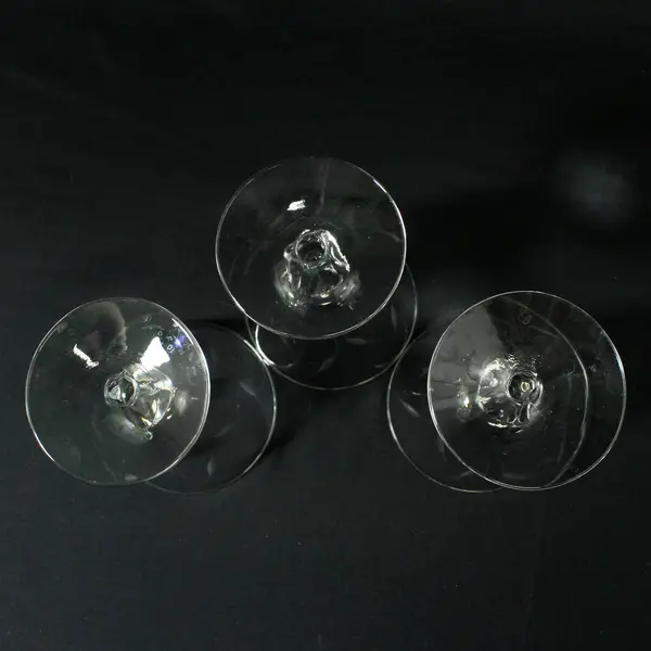 Set of 3 Vintage Libbey Simplicity Water Goblets 5.5"