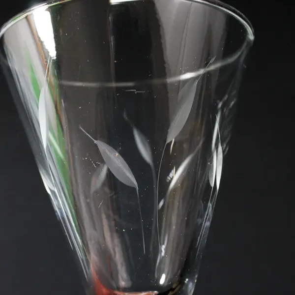 Set of 3 Vintage Libbey Simplicity Water Goblets 5.5"