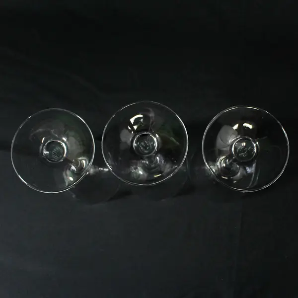Lot of 3 Hauer Of The Dauen Estate  Dayton Oregon Wine Glasses