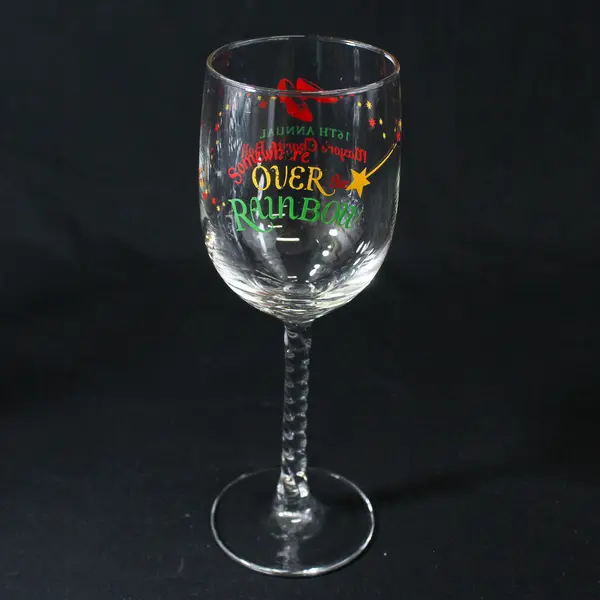 3 Cristal D'Arques Angelique Twisted Stem Wine Glasses Various  Oregon Events