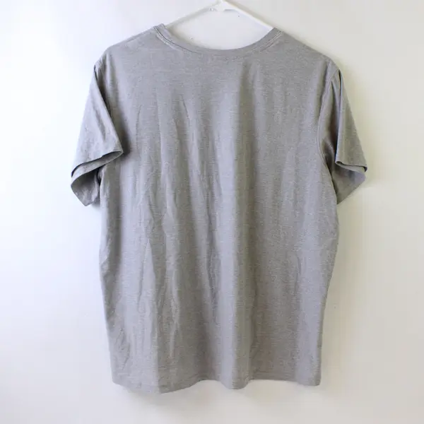 Athletic Works ButterCore Light Gray Short-Sleeved T-Shirt Women's Medium 8-10