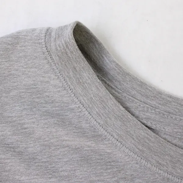 Athletic Works ButterCore Light Gray Short-Sleeved T-Shirt Women's Medium 8-10