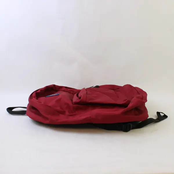 JanSport Dark Red and Black Backpack Flawed
